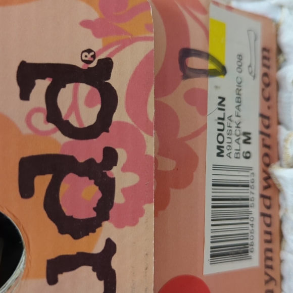 Mudd Moulin navy peep toe. Size 6. New. - Picture 4 of 4